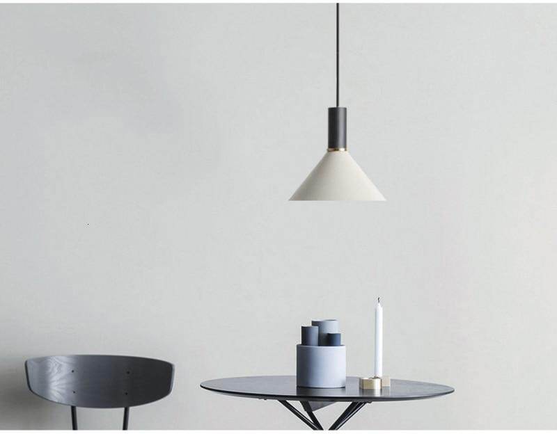 Nordic Loft Simple Pendant Lights E27 LED Modern Creative Hanging Lamp Design DIY For Bedroom Living Room Kitchen Restaurant