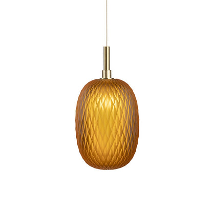 Nordic Pendant Light Bedroom Bedside Glass Droplight Colored Homestay Restaurant Staircase Bar Luminaire