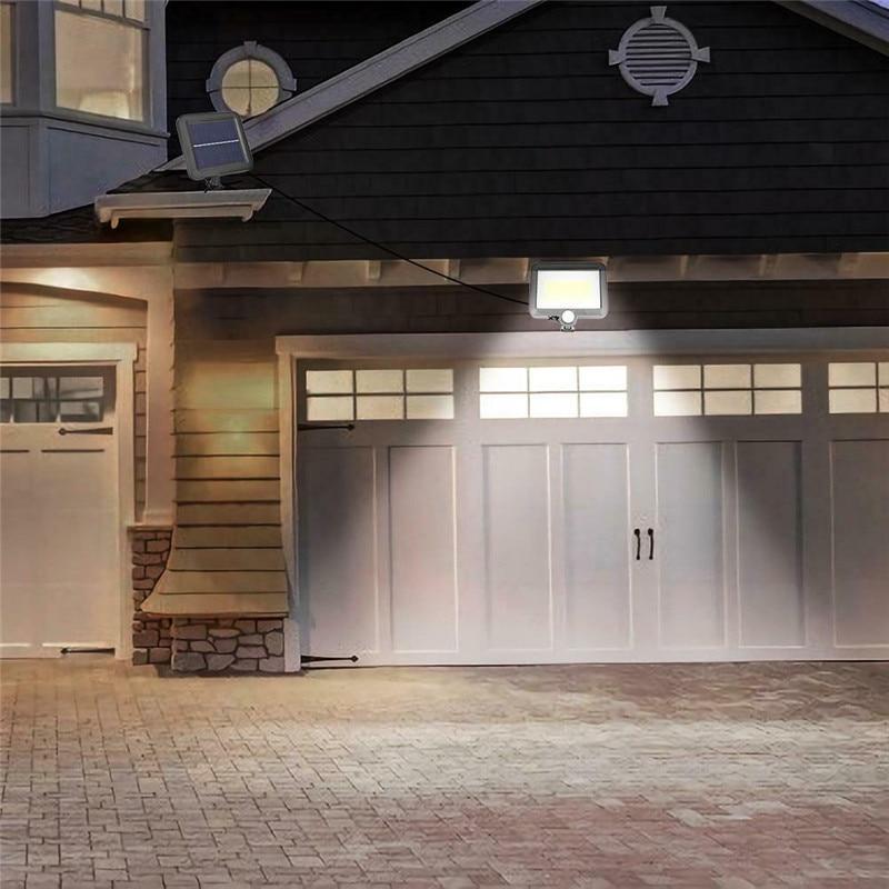 30W 100LED Solar Light Outdoor Solar Powered Sunlight For Outdoor Garden Security Night Wall Split Solar Lamp ping