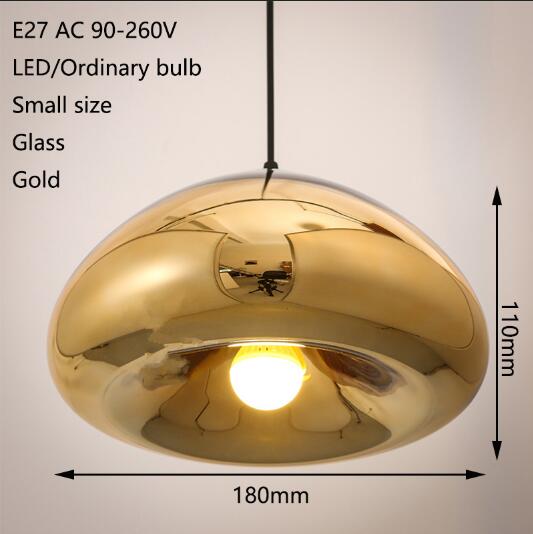 Art Deco Modern Novelty Glass Pendant Light LED E27 With 3 Colors For Parlor Bedroom Dining Room Cafe Hotel Restaurant Office