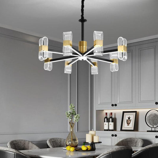 Nordic Chandeliers Use Light In The Bedroom