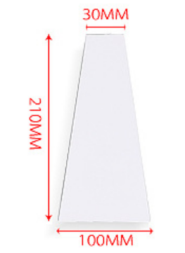 Modern Simple Creative LED Wall Lamp Bedroom Bedside Aisle Balcony Personality Geometry Trapezoid Iron Wall Lamp