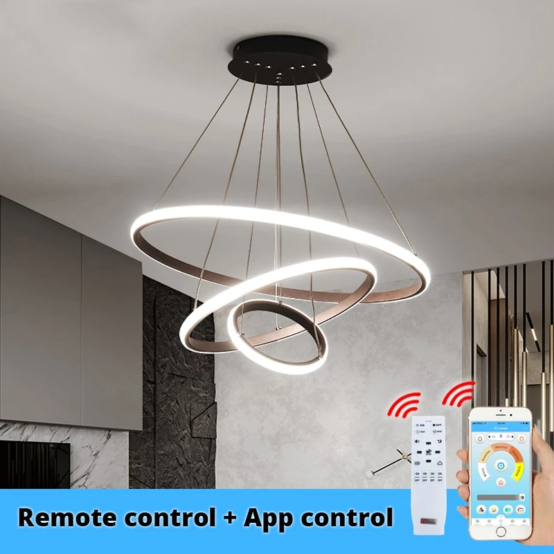 Modern LED Pendant Lights For Kitchen Dining Room Lustre Pendente Hanging Ceiling Lamp Deco Maison Halat Avize AC90-260v