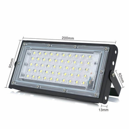 2pcs/lot 50W Led Flood Light AC  Outdoor Floodlight Spotlight IP65 Waterproof LED Street Lamp Landscape Lighting