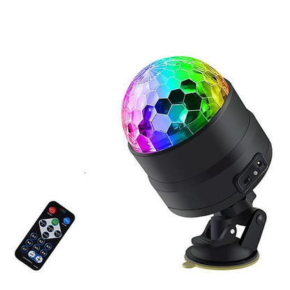 Sound Activated Rotating Disco Ball Party Lights Strobe Light USB LED Stage Lights For Christmas Home KTV Xmas Wedding Show