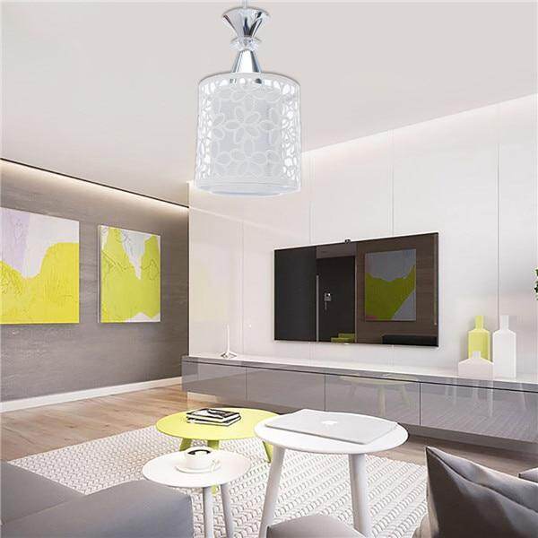 Modern Crystal Iron LED Ceiling Light Fixtures Chandelier Pendant Lamp for Dining Room Kitchen Decoration Fixture Lights LED