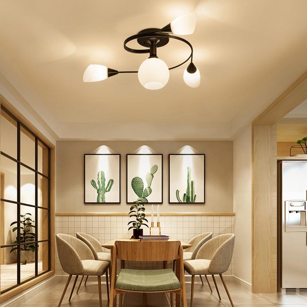 Modern LED Chandelier Ceiling Lamp Indoor Illuminate Lighting Avize Modern Salon Lustres Childern Ceiling Lights
