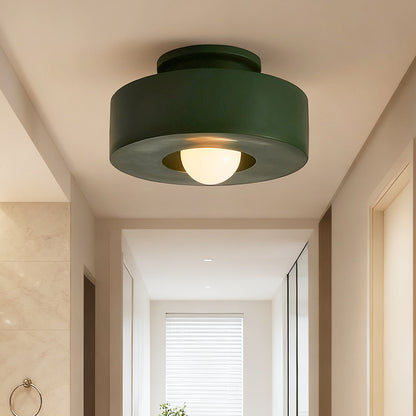 30CM Simple Ceiling Lamp Modern LED Resin Ceiling Light Porch Corridor Study Round Indoor bedroom ceiling Lighting