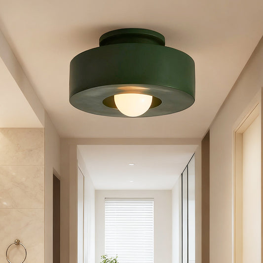30CM Simple Ceiling Lamp Modern LED Resin Ceiling Light Porch Corridor Study Round Indoor bedroom ceiling Lighting