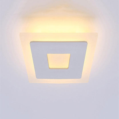 18w LED Ceiling Light Aluminum Acrylic Home Decor Ceiling Lamp Bedroom Living Room Hallway Lighting Light Fixture BL09x
