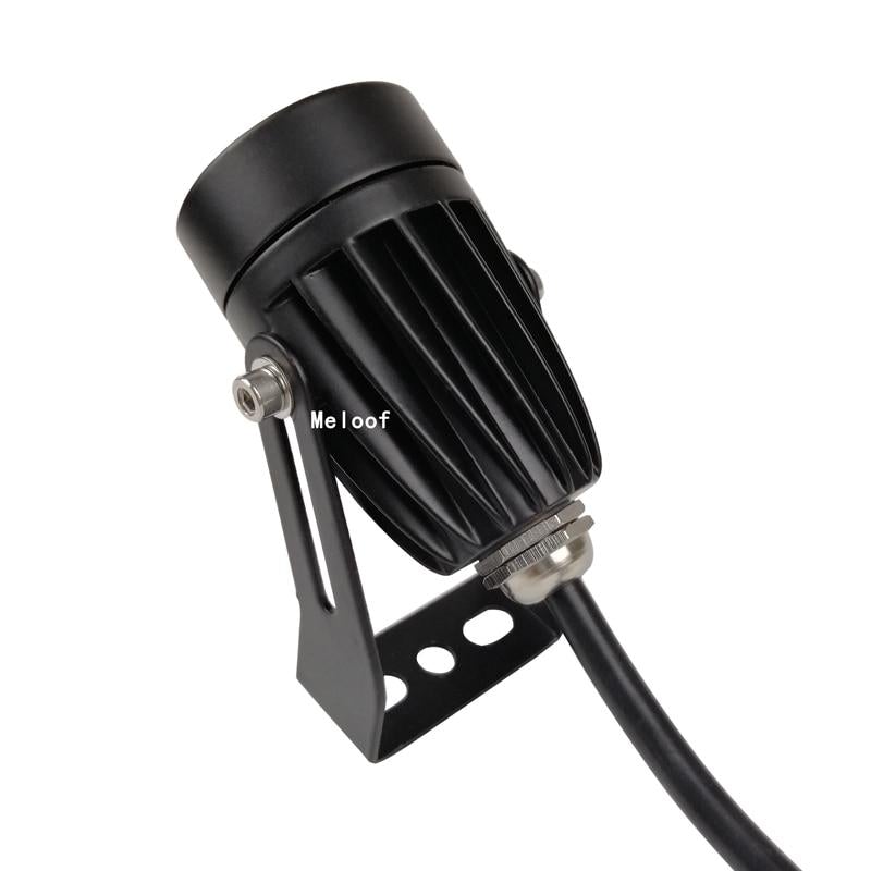 5W Mini RGB Led Lawn Garden Light 12V 85-265V Outdoor IP65 Waterproof Landscape Spot Light Lamps White Red Blue Green Spike lamp