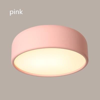 LED E27 Round Modern Ceiling Lamp Fixture Nordic Home Office Living Room Bedroom Aluminium Ceiling Lighting