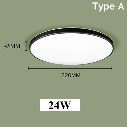 Led Ceiling Lights Modern Leds Ceiling Lamp Light Fixtures Round Panel Lamps 12W 24W For Living Room Kitchen