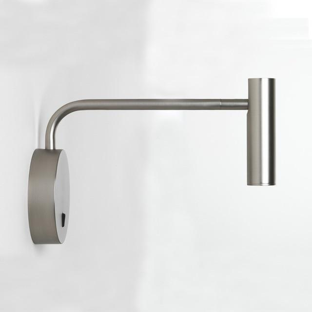 ZEROUNO led wall light wall lamp arm swivel home modern decor bedroom switch LED 3W reading light bedside indoor home interior