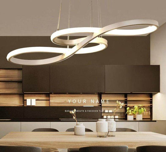 Modern New Creative Pendant Lights  LED Kitchen Aluminum Silica Suspension Hanging Cord Lamp For Dinning Room Lamparas Colgantes