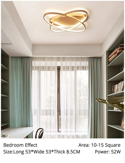 Oval Led Ceiling Lights Luminaire Plafonnier For Living Room Kitchen Bedroom Lampen Modern Light Fixtures Verlichting