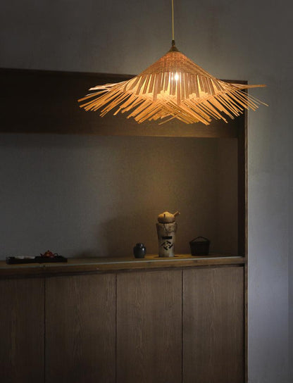 Bamboo Chandelier Home Stay Bamboo Lamp