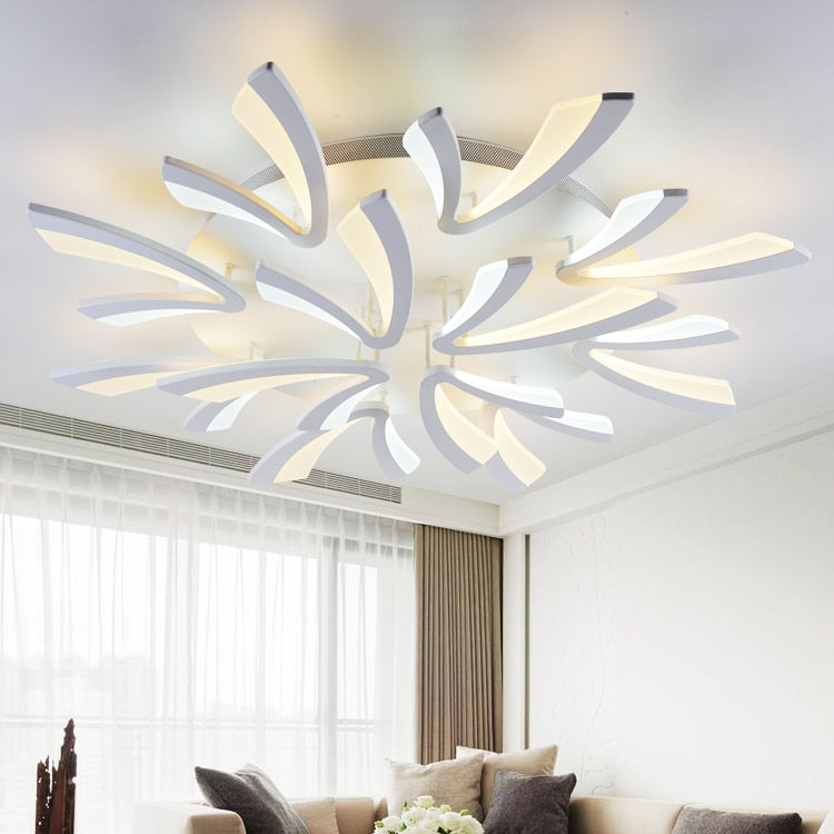 LED Nordic Dimmable Acrylic Alloy LED Lamp.LED Light.Ceiling Lights.LED Ceiling Light.Ceiling Lamp For Bedroom Dinning Room