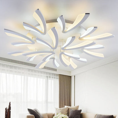 LED Nordic Dimmable Acrylic Alloy LED Lamp.LED Light.Ceiling Lights.LED Ceiling Light.Ceiling Lamp For Bedroom Dinning Room