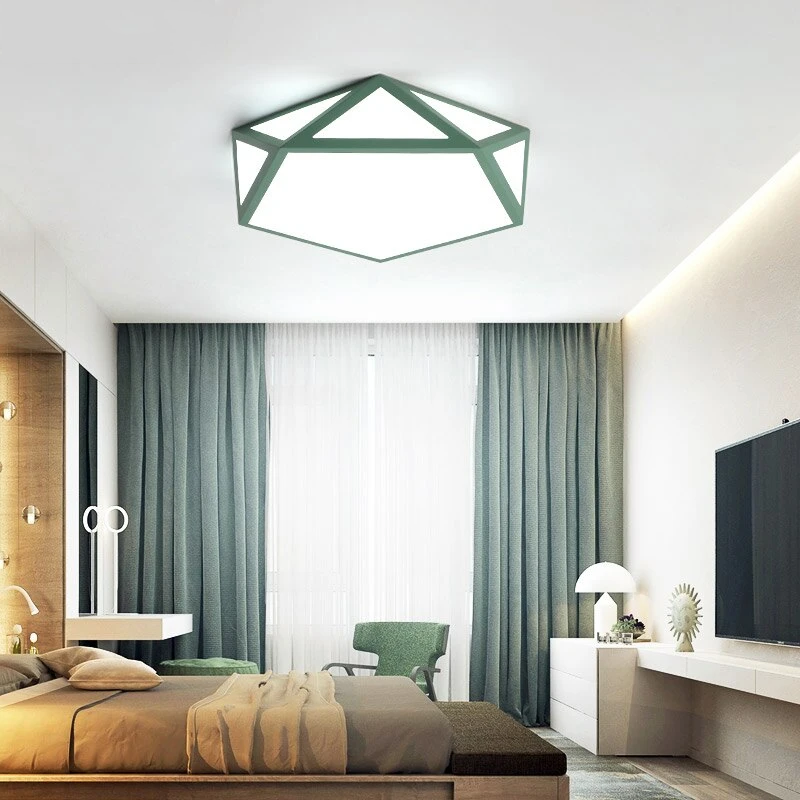 Modern LED Ceiling Lamp Indoor Ceiling Lights For Living Room Bedroom Family Home Lighting Flush Mount Ceiling Light