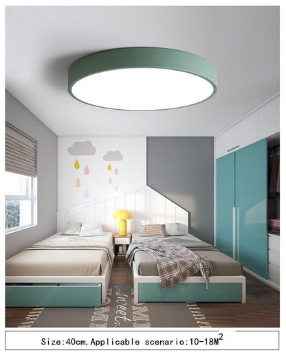 Modern Ceiling Lamps LED Alien Metal Ironware Acrylic Colorful Iron Light Children Bedroom Indoor Lightings Light Fixture