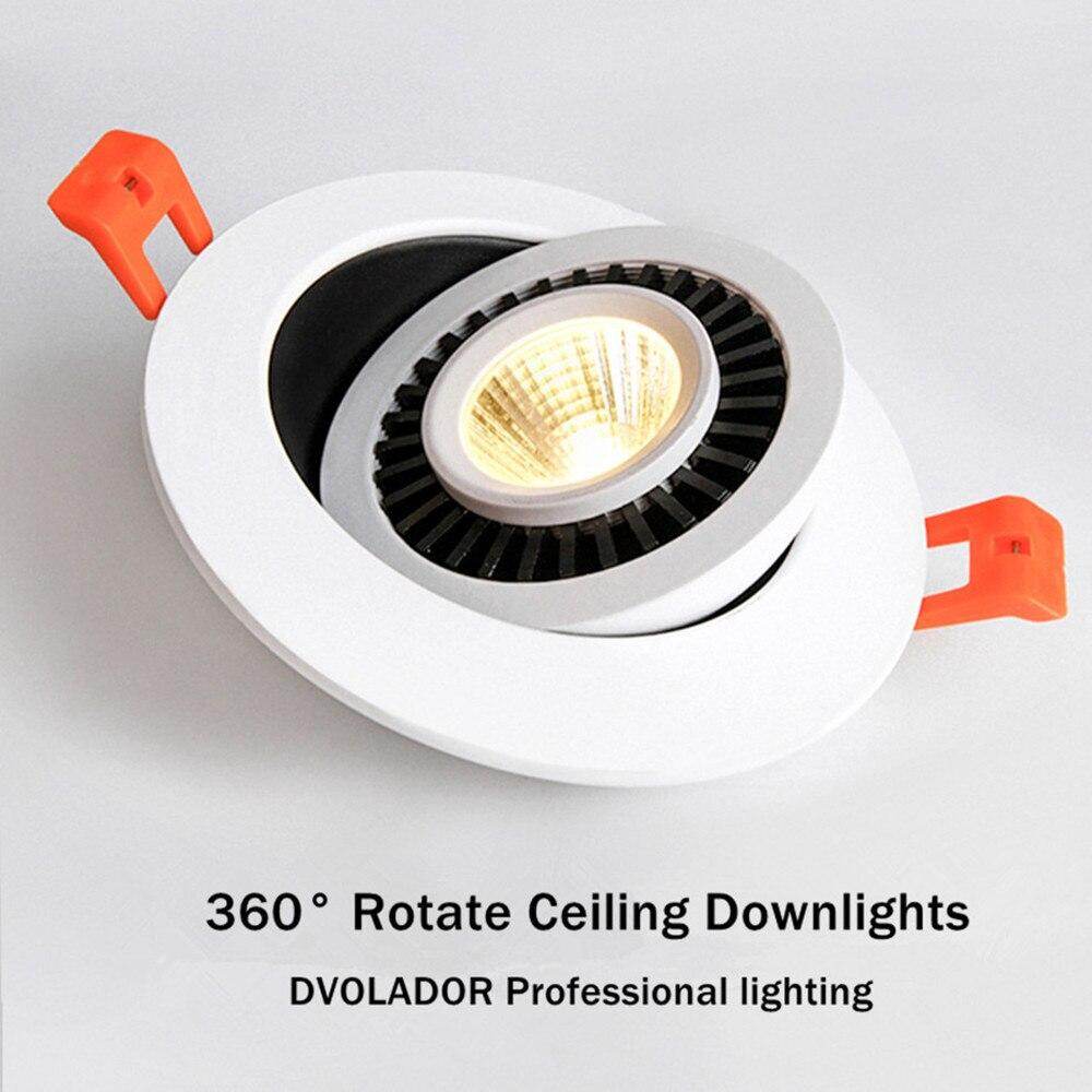 Dimmable Led Down light lamp COB Ceiling Light 5w 7w 10w 12w recessed ceiling Spot Lights for kitchen bedroom home Decor