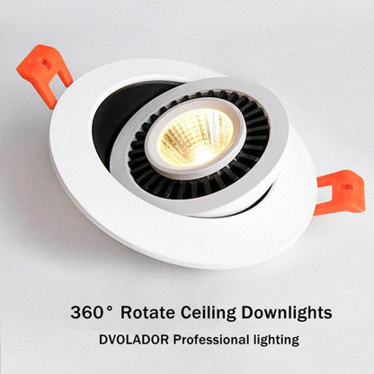 Dimmable Led Down light lamp COB Ceiling Light 5w 7w 10w 12w recessed ceiling Spot Lights for kitchen bedroom home Decor