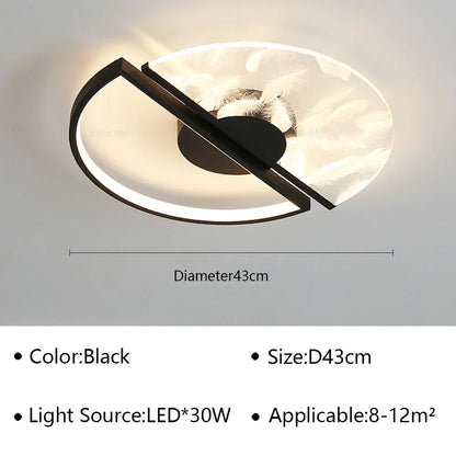 Modern LED Ceiling Lamp For Living Dining Room Bedroom Aisle Ceiling Light Chandelier Indoor Lighting