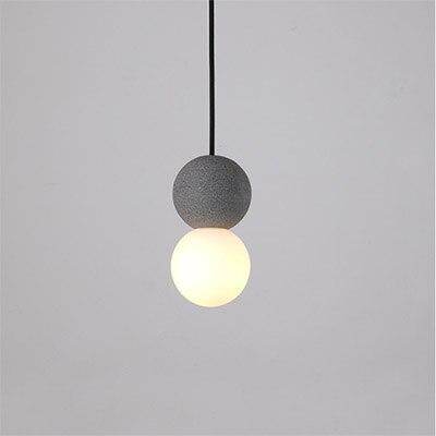 Nordic Cement Hanging Lamp Modern Simplicity Pendant Lamp LED G9 For Cafe Living Room Bedroom Bedside Bar Pendant Lights