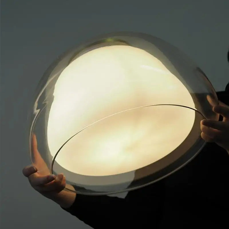 Modern LED Glass Pendant Light Designer Jelly Pendant Lamp For Living Room Kitchen Restaurant Simple Dining Table Hanging Light