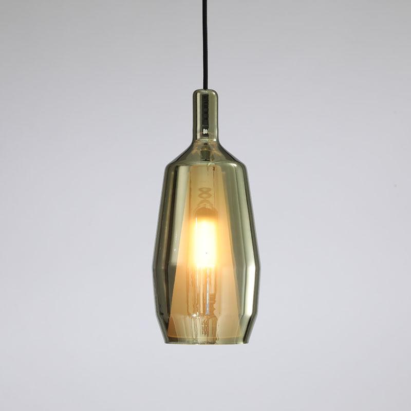 Creative Stained Glass Chandelier Nordic Single-headed Chandelier
