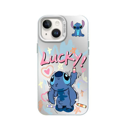 Doodle Sticky For Apple iPhone 17 17Air 16E 16 15 14 13 12 mini Pro Max Plus Colorful Silver Phone case