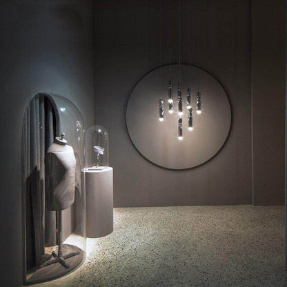 Nordic Pendant Lamp Modern Kitchen Lamp Dining Room Bar Counter Shop Pipe Pendant Down Tube LED Lights office Loft Living Room