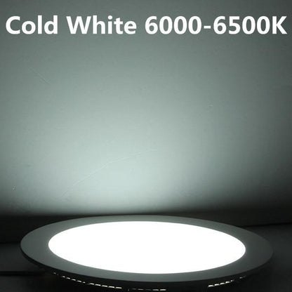 Ultra thin LED Panel Light Recessed LED Ceiling Light Spot Down Light with driver Warm White/Natural White/Cold White