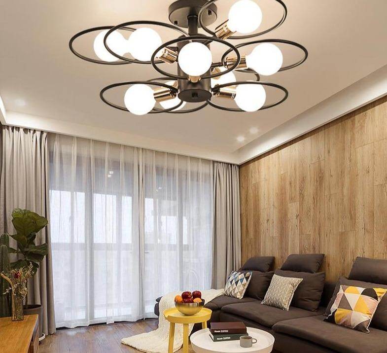 Modern LED Pendant Lights For Living Room Bedroom  Lamparas Salon Techo  Lighting Pendant Industrial Decor Dining Luminaire