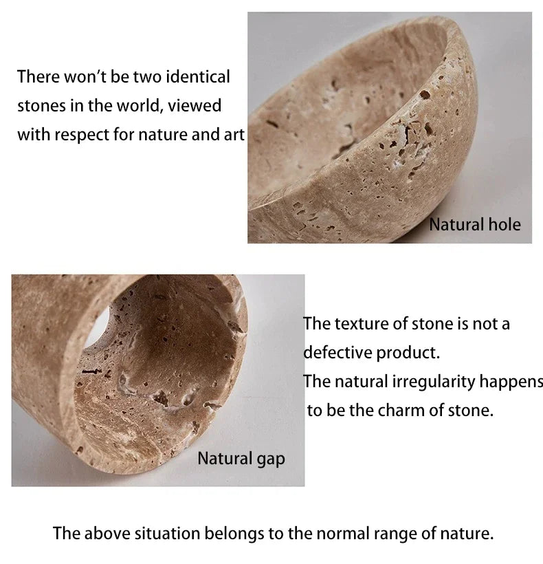 Wabi-Sabi Japanese Style Yellow Travertine Ceiling Lamp Cave Stone 3 Heads Spotlight