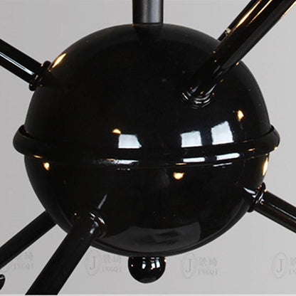 Art Deco Modern Spider Pendant Lights With 6/8/10/12 Heads Adjustable E27 Led For Restaurant Bar Cafe Office Bedroom Living Room