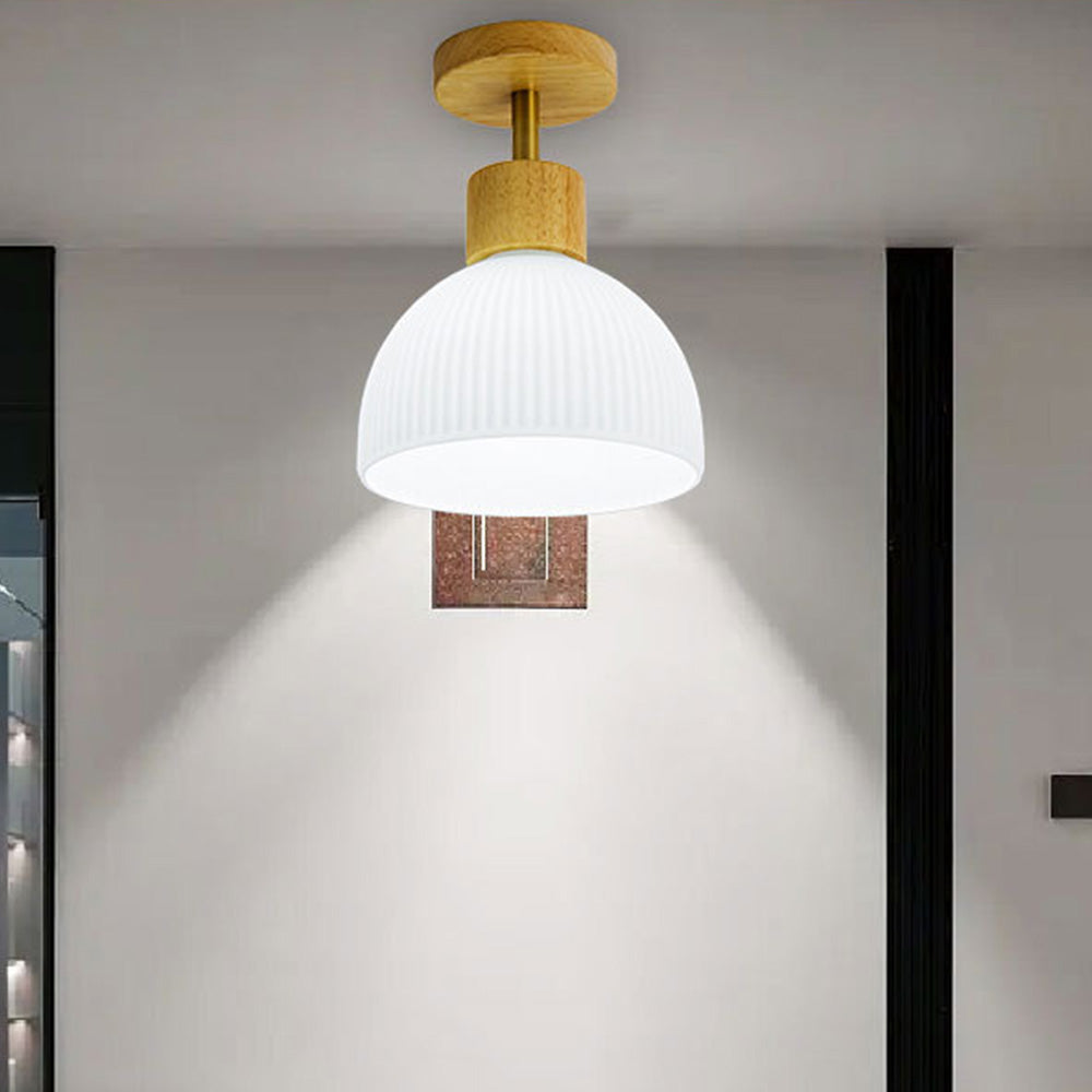 Nordic Ceiling Lights for Corridor Aisle Indoor Glass Ceiling Lamp for Bedroom Living Room Chandelier Lighting