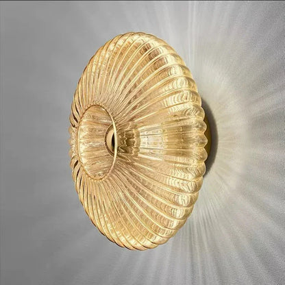 Glass Wall Lamp glass wall Sconce For Corridor Background Bedroom Living Room Bedside Ambiance Wall Light Indoor Home Decor