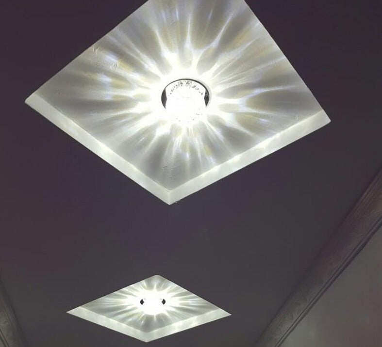 3W/5W Corridor Mirror Ceiling Lamp Aisle Veranda Lighting Down Crystal Mordern Surface Mounted LED Ceiling Lights Luces de techo