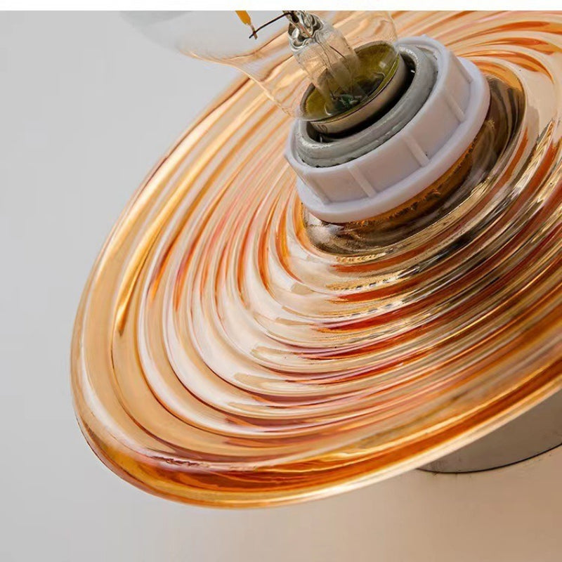Nordic LED Wall Lamp Water Ripple Glass Lighting For Bedroom Living Room Home Decoratio