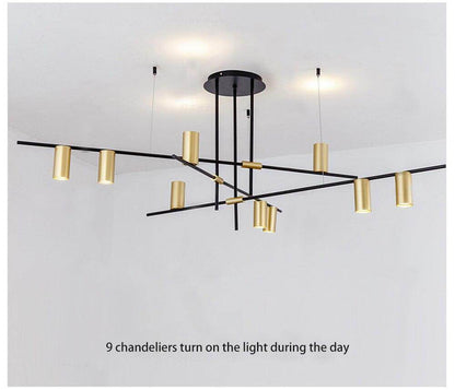 LED Chandeliers Hanging Branch Lamp Lighting Personality Creative Design For Living Room Cafe Bar Studio Restaurant
