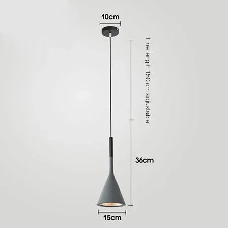 Modern Led Pendant Lights  White Light E27 Hanging Lamp Lampshade Home Chandelier