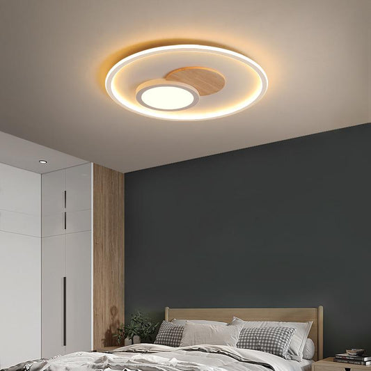 Led Nordic Fashion Creative Round Ceiling Lamp Ultra Thin