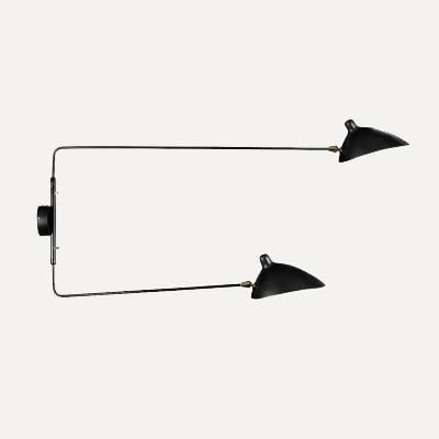 Retro Serge Mouille Pendant Lights Nordic Industrial Simple LED Spider adjustable Lamp Living Bedroom Luminaire Industrial Lamp