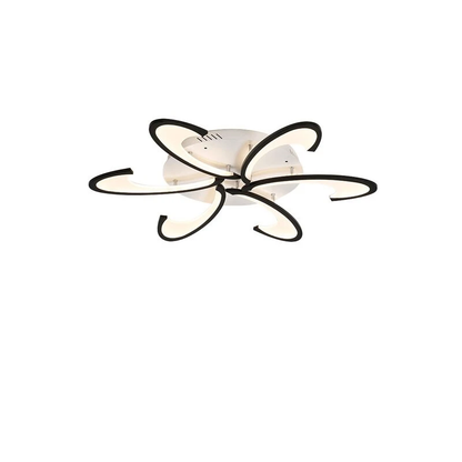 Modern LED Ceiling Light For Living Room Lamp With Remote Control Indoor Home Bedroom Lighting Decor Black Plafon