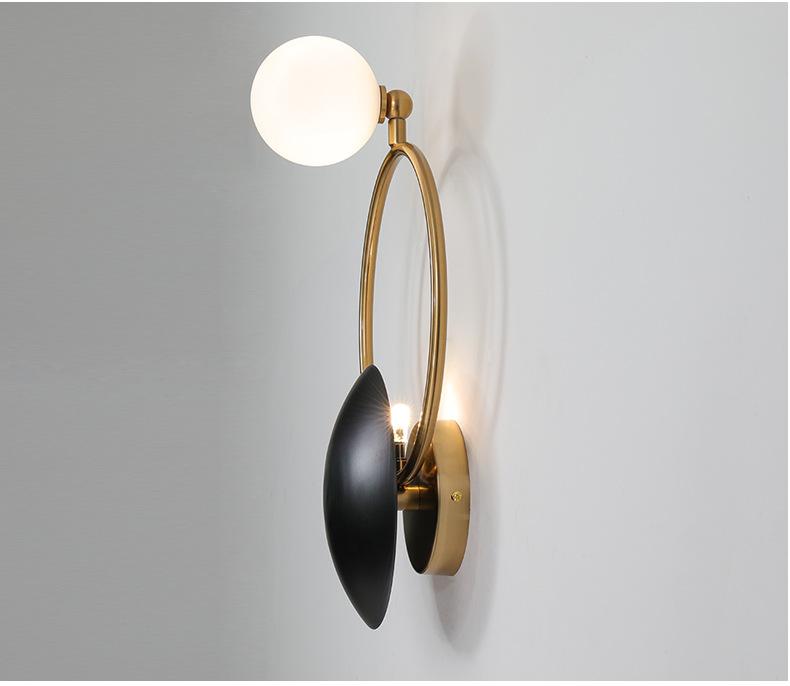 Postmodern Bedside Lamp Wall Lamp Personality Creative Shell Wall Lamp
