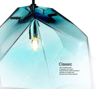Modern Minimalist Pendant Lights Creative Colorful Glass Pendant Lamps Restaurant LED Lamps Indoor Home Lighting
