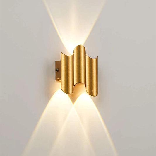 Aluminium LED Wall Lamp IP65 Waterproof Outdoor Garden Decoration Lighting Indoor Bedroom Living Room Stair Wall Light