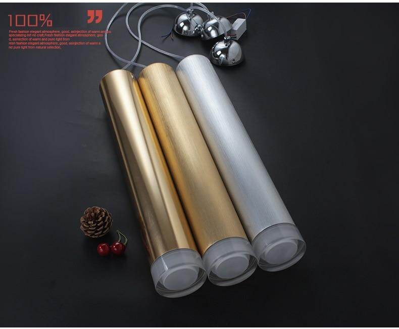 Pendant Lamp Down Lights Kitchen Island Dining Living Room Shop Decoration Cylinder Pipe Pendant Bar Counter Spot Light
